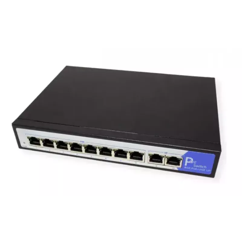 Przełącznik sieciowy VALUE 21.99.1195 Gigabit Ethernet PoE Czarny