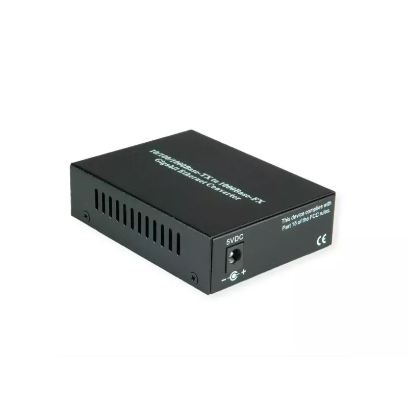Konwerter mediów sieciowych VALUE 21.99.1199 1000 Mbit/s Multi-mode Czarny