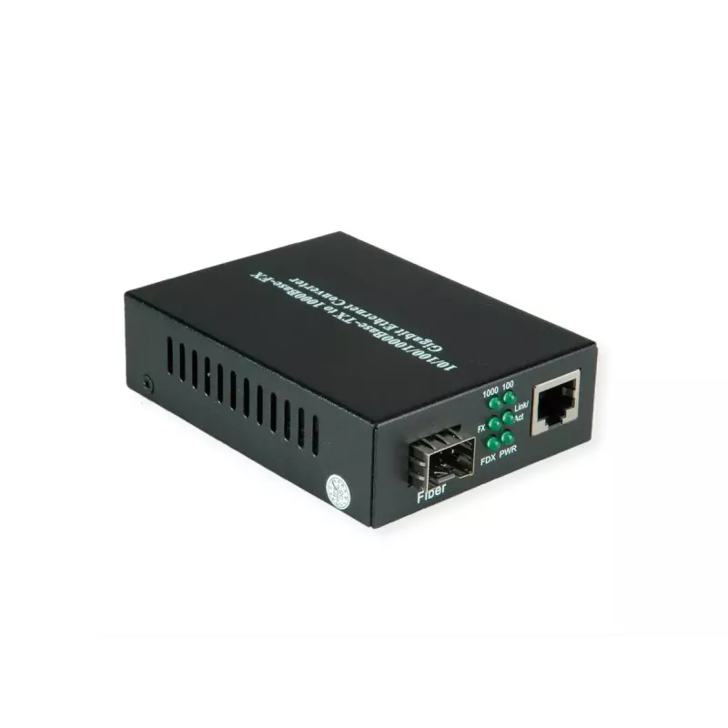 Konwerter mediów sieciowych VALUE 21.99.1199 1000 Mbit/s Multi-mode Czarny