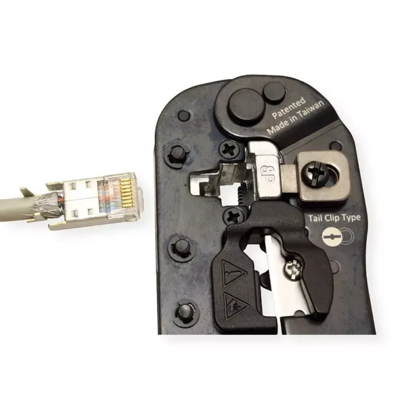 Zaciskarka do kabli VALUE 25.99.8794 Czarno-czerwona 190 mm 347 g