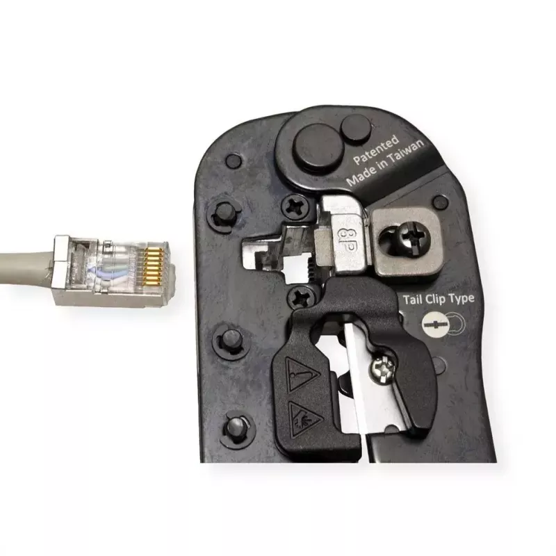 Zaciskarka do kabli VALUE 25.99.8794 Czarno-czerwona 190 mm 347 g