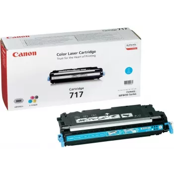 Kaseta z tonerem Canon 717 1 szt. oryginalny cyjan