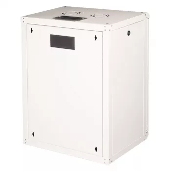 Szafa rackowa naścienna 19 cali ROLINE Pro 16U 600x450 mm, szara, zamek na klucz, IP20