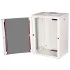 Szafa rackowa naścienna 19 cali ROLINE Pro 16U 600x450 mm, szara, zamek na klucz, IP20