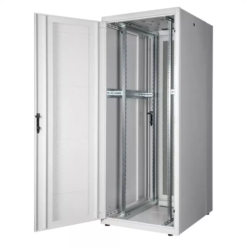 19-calowa Szafa Serwerowa ROLINE Basic 42U, wolnostojąca perforowana 800×1000 mm, IP20, 600 kg