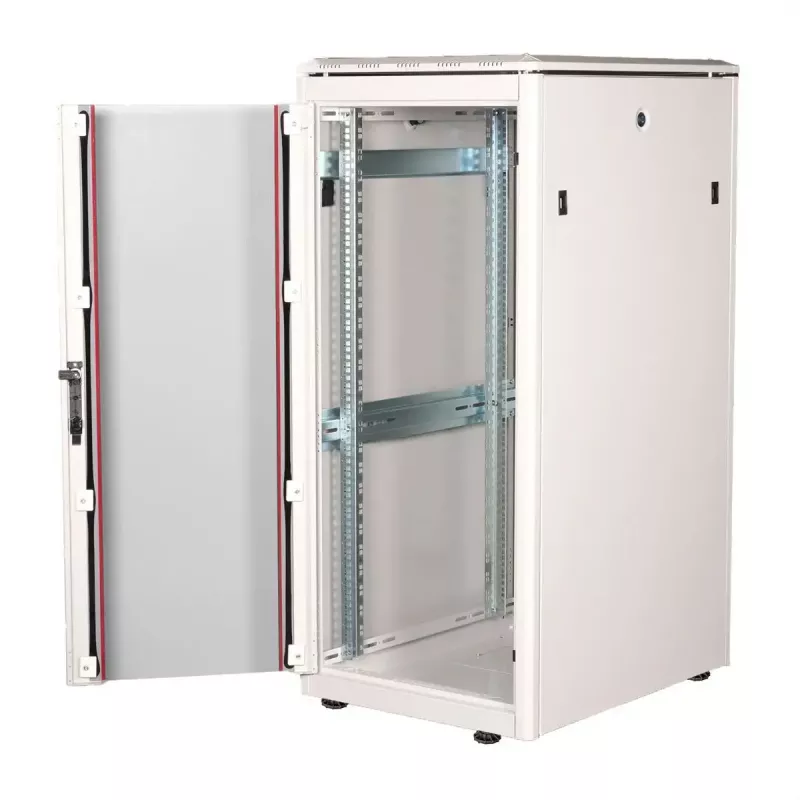 ROLINE Szafa sieciowa 19 inch Pro 26U, 600x800 mm SxG, drzwi szklane, szara, IP20, obciążenie 600 kg