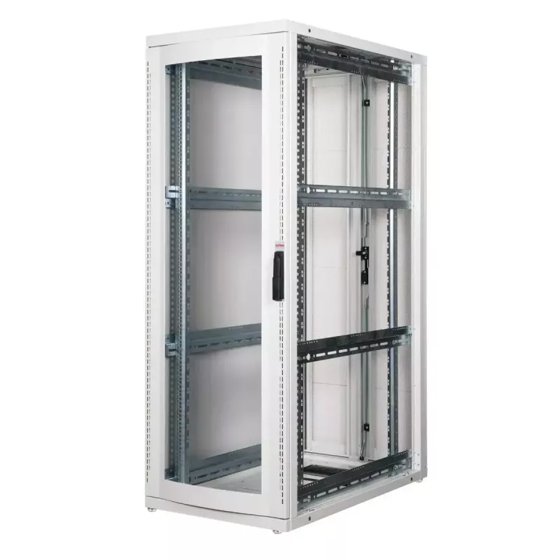 Szafa wolnostojąca ROLINE Pro 36U 600x1000 szara pleksi