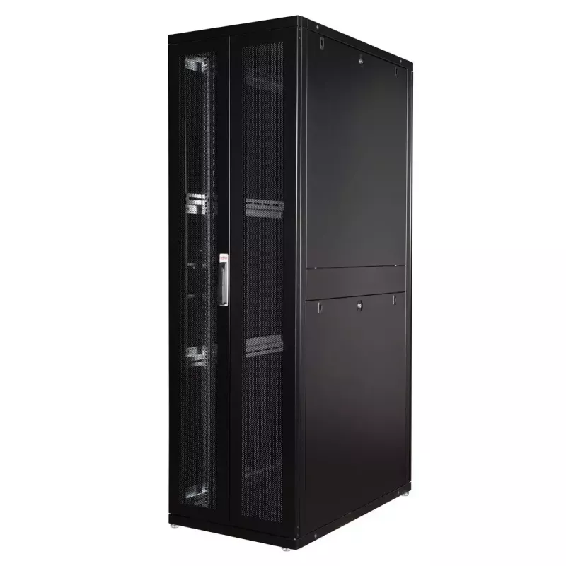 Wolnostojąca szafa ROLINE 19-calowa szafa serwerowa Pro 42 U 600x1000 czarna
