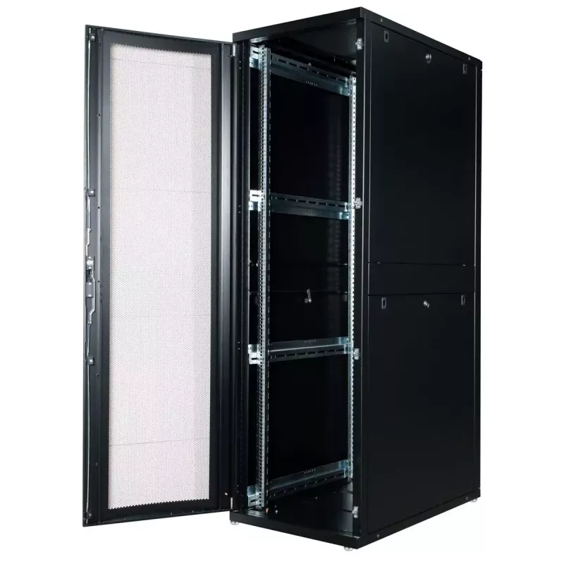Wolnostojąca szafa ROLINE 19-calowa szafa serwerowa Pro 42 U 600x1000 czarna