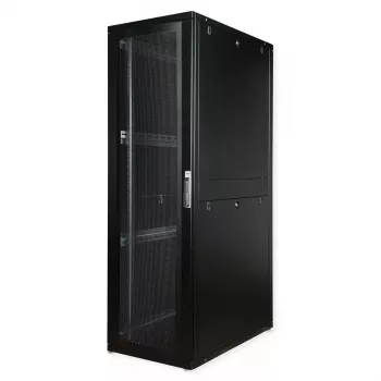 Wolnostojąca szafa ROLINE 19-calowa szafa serwerowa Pro 42 U 600x1000 czarna