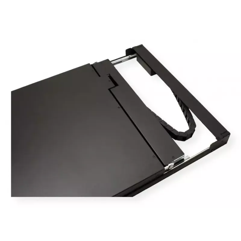 Konsola rack VALUE 26.99.0132 — 19 cali (48,3 cm) 1366×768 LCD, 1U, klawiatura szwajcarska, czarna