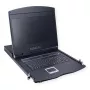 Konsola rack VALUE 26.99.0132 — 19 cali (48,3 cm) 1366×768 LCD, 1U, klawiatura szwajcarska, czarna