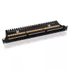 Patch Panel VALUE Cat.6/Class E 24 Porty UTP czarny