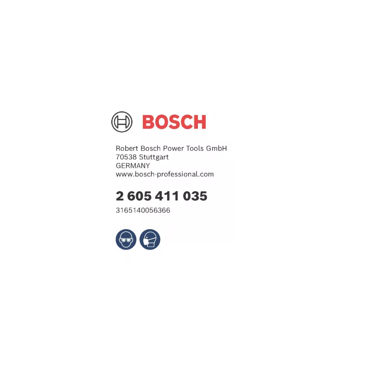 Bosch 2 605 411 035 walizka na narzędzia szara