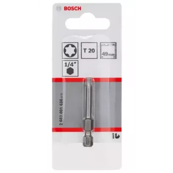 Końcówka wkrętakowa Bosch 2607001636 T20 extra hard 49 mm