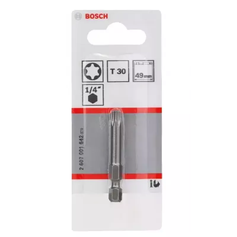 Końcówka wkrętakowa Bosch 2607001642 T30 extra twarda 49 mm