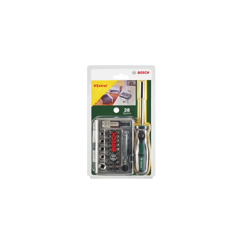 Zestaw bitów śrubokrętowych Bosch 2 607 017 331 27 szt. Hex Nakrętka Torq-Set Phillips