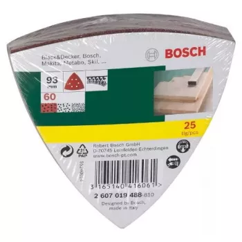 Akcesoria do szlifierki Bosch 2 607 019 488 25 szt.