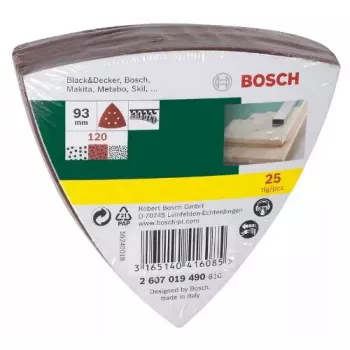 Akcesorium do szlifierki Bosch 2 607 019 490 25 szt.