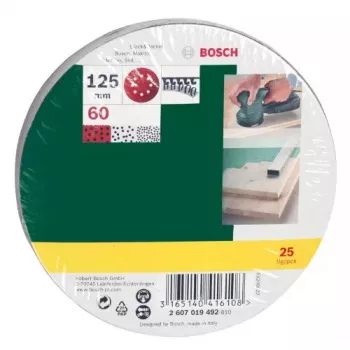 Bosch 2 607 019 492 akcesorium do szlifierki 25 szt.