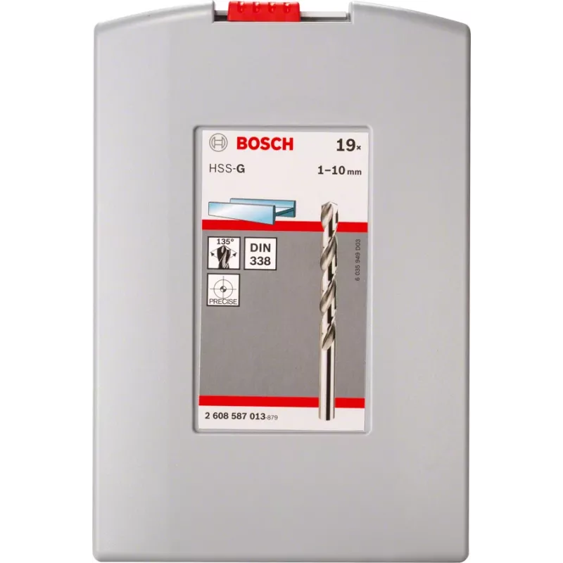 Zestaw wierteł krętych Bosch HSS 2608587013
