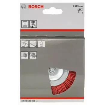 Bosch 2 608 622 055 Szczotka tarczowa, nylon z korundem, 100 mm
