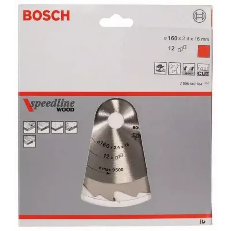 Tarcza tnąca Bosch 2 608 640 784 16 cm do drewna