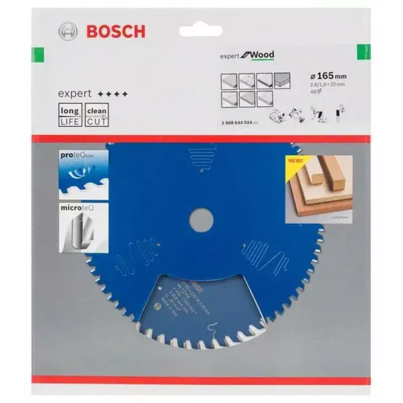 Tarcza tnąca do piły tarczowej Bosch 2608644024 16.5 cm 1 szt.