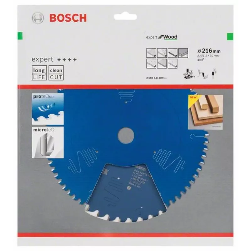 Bosch 2 608 644 079 Tarcza do piły tarczowej 21,6 cm 1 szt.