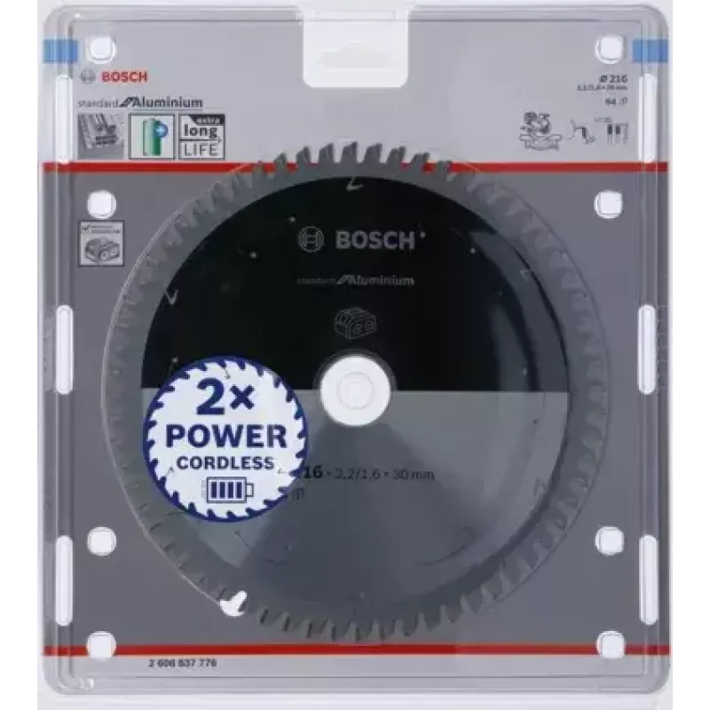 Bosch 2 608 837 776 tarcza do piły tarczowej 21,6 cm 1 szt.