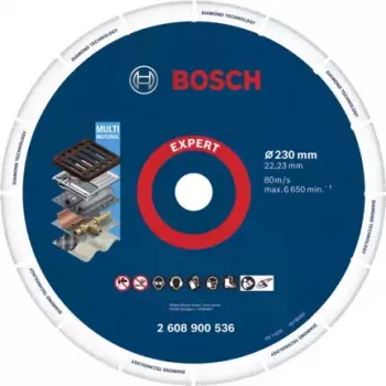 Bosch 2 608 900 536 tarcza do cięcia do narzędzia wirującego Żeliwo, Metal, Tworzywo sztuczne, Stal nierdzewna, Stal Tarcza do cięcia