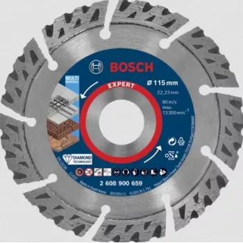 Tarcza do cięcia twardych materiałów budowlanych Bosch EXPERT MultiMaterial 2 608 900 659, 11.5 cm