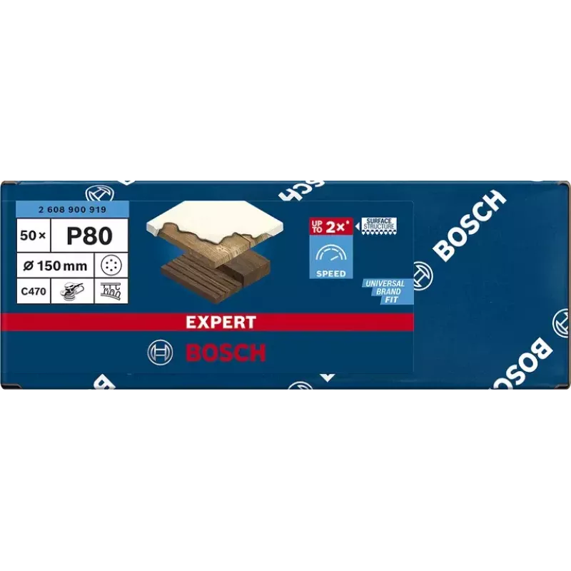 Tarcze ścierne Bosch Expert C470 50 szt. 2608900919