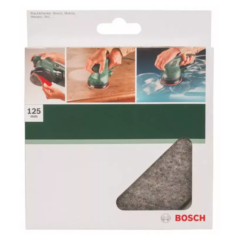 Filtr filcowy polerski Bosch 2 609 256 054, 125 mm