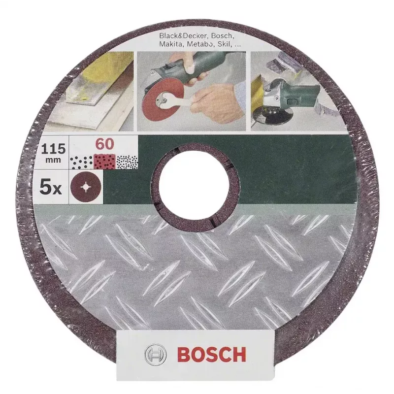 Tarcza szlifierska Bosch 2609256252 Średnica otworu 2,2 cm Opakowanie 5 szt.