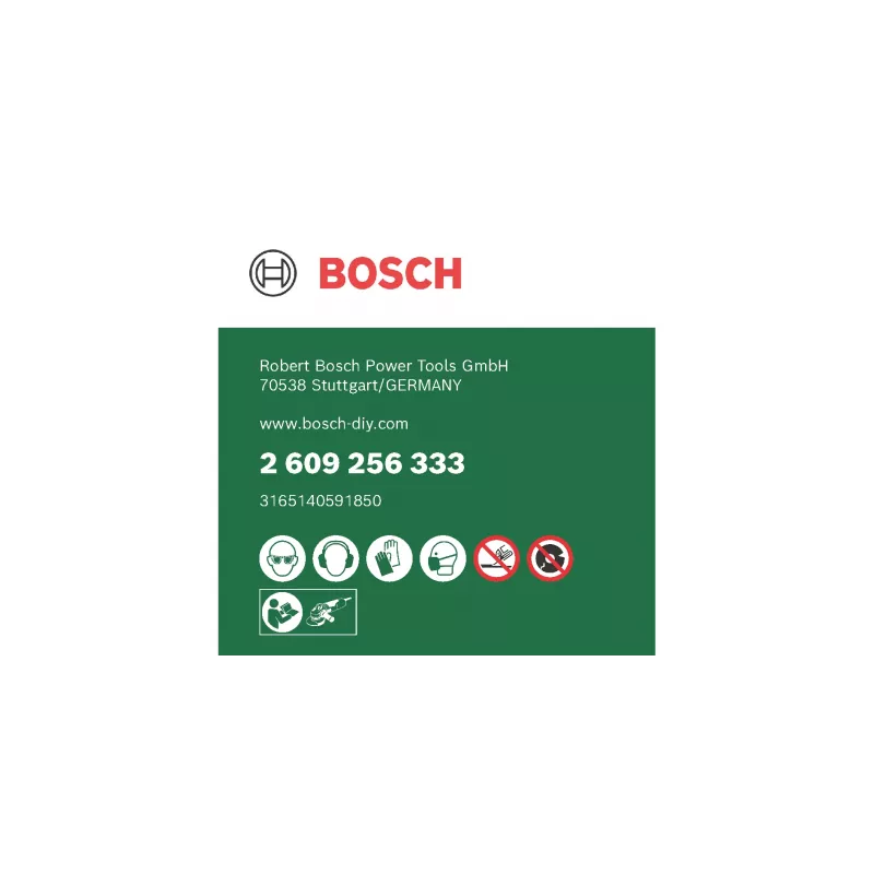 Bosch 2 609 256 333 tarcza do szlifierki kątowej Tarcza tnąca