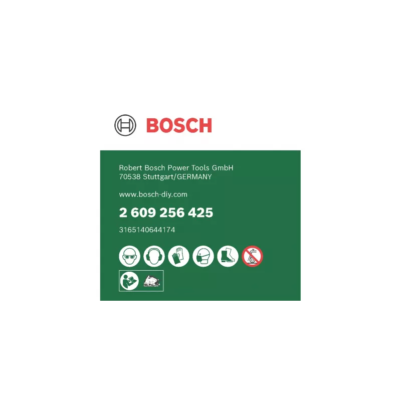 Bosch 2 609 256 425 brzeszczot do piły tarczowej 6,5 cm 1 szt.