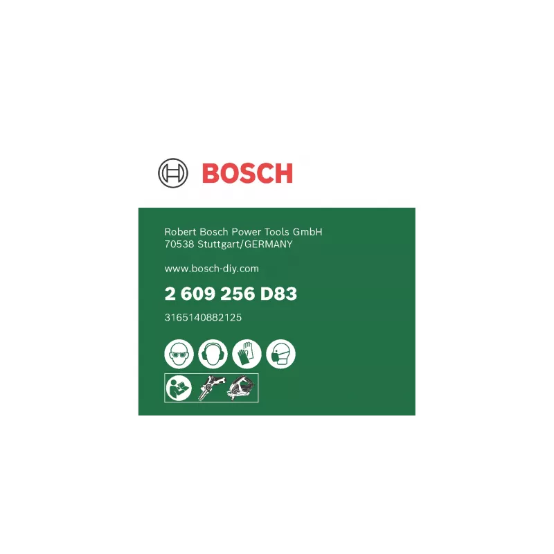 Akcesorium z ostrzem Bosch nanoBLADE Wood Basic 50 — zapasowe ostrze tnące do drewna, model 2609256D83