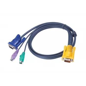 ATEN PS/2 KVM kabel 6m
