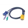 ATEN PS/2 KVM kabel 6m