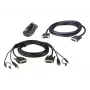 Zestaw kabli ATEN DVI-D Dual Link Dual Display Secure KVM; 1,8 m USB DVI-D Dual Link Dual Display