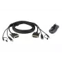 Zestaw kablowy ATEN DVI-D Dual Link Secure KVM; 3M USB DVI-D Dual Link