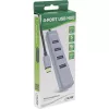 InLine USB-C 3.2 Multi Hub (4x USB-A 5Gb/s), OTG, obudowa aluminiowa