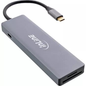 InLine USB 3.2 USB-C Multi Hub (3x USB-A + USB-C) - Czytnik kart - HDMI - OTG