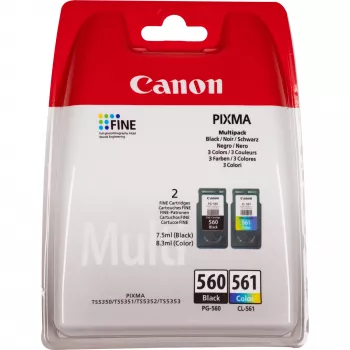 Canon PG-560 Czarny i CL-561 Colour – wielopak tuszy
