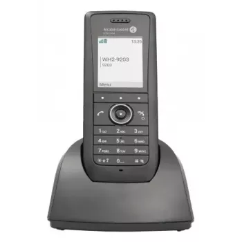 Telefon IP ALCATEL 8158s — bezprzewodowa słuchawka, 2-calowy LCD 230×320, Wi‑Fi a/b/g/n/ac, kodeki G.711/G.729/OPUS, czarny