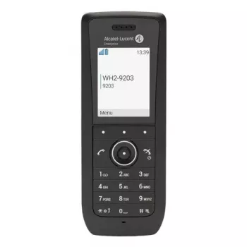 Telefon IP ALCATEL 8158s — bezprzewodowa słuchawka, 2-calowy LCD 230×320, Wi‑Fi a/b/g/n/ac, kodeki G.711/G.729/OPUS, czarny