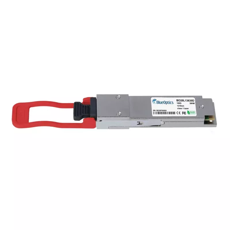 Moduł transceivera światłowodowego BlueOptics 3HE11239AA-BO QSFP28 LC Aluminium