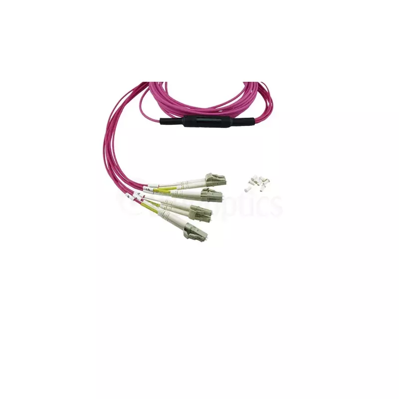 MPO-4xLC Wielomodowy Patchcord OM4 BlueOptics Alcatel-Nokia 3HE13896AA-7.5 7.5m LC/APC