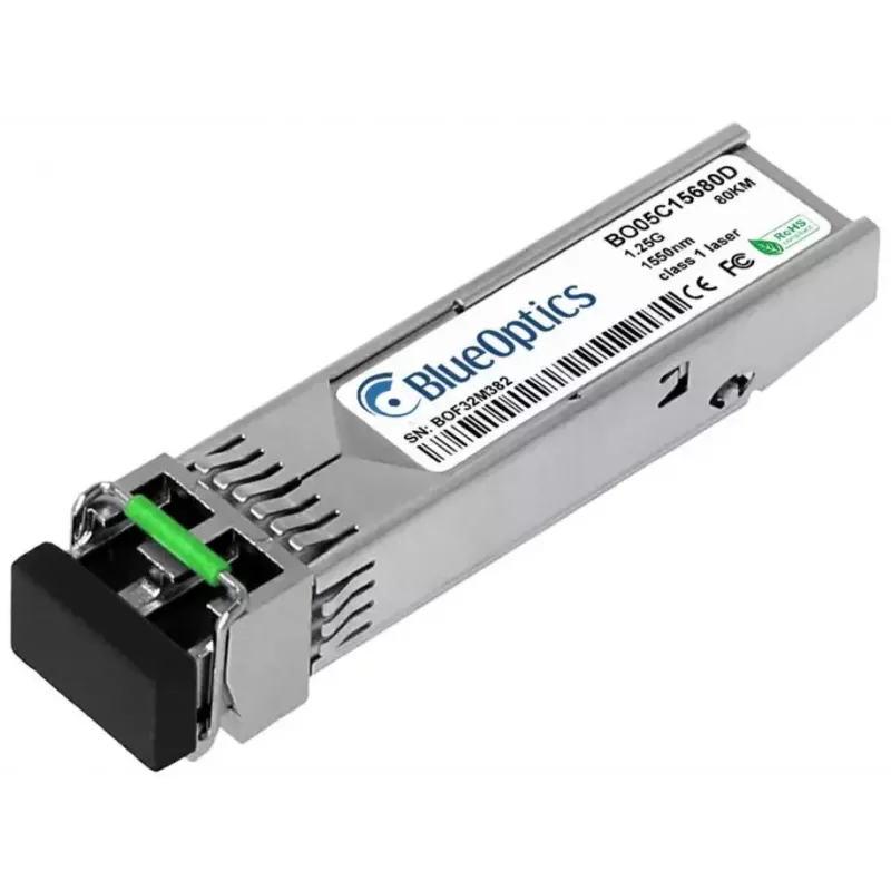 transceiver światłowodowy SFP BlueOptics 430-4536-BO 80000 m Aluminium